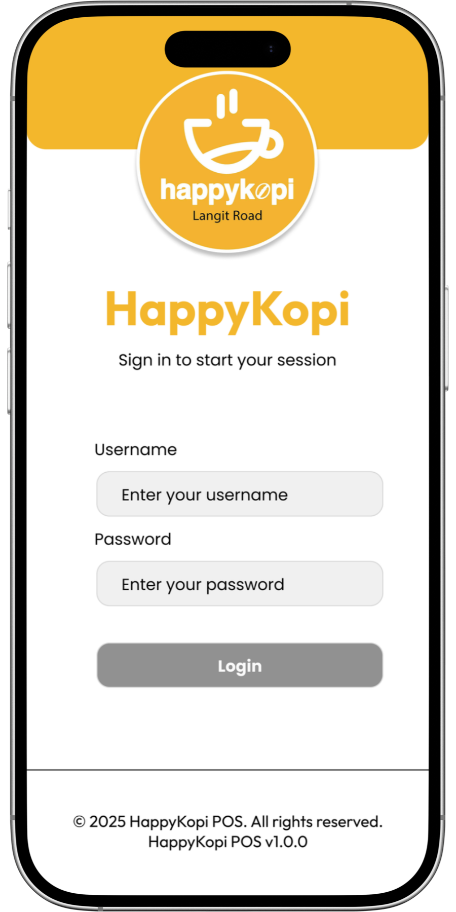HappyKopi Mockup